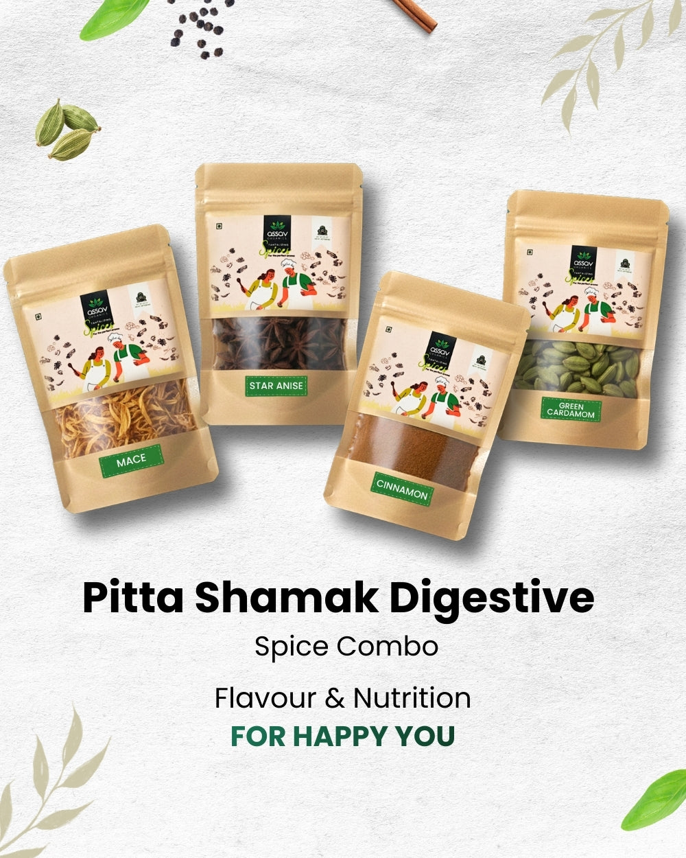 Pitta Shamak Digestive Spice Combo