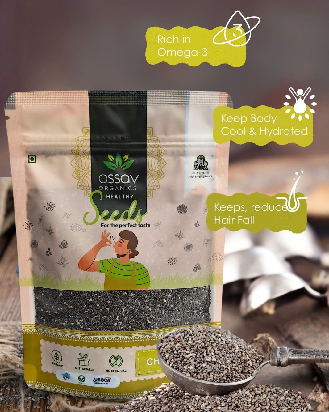 Premium Protein & Energy Seed Combo