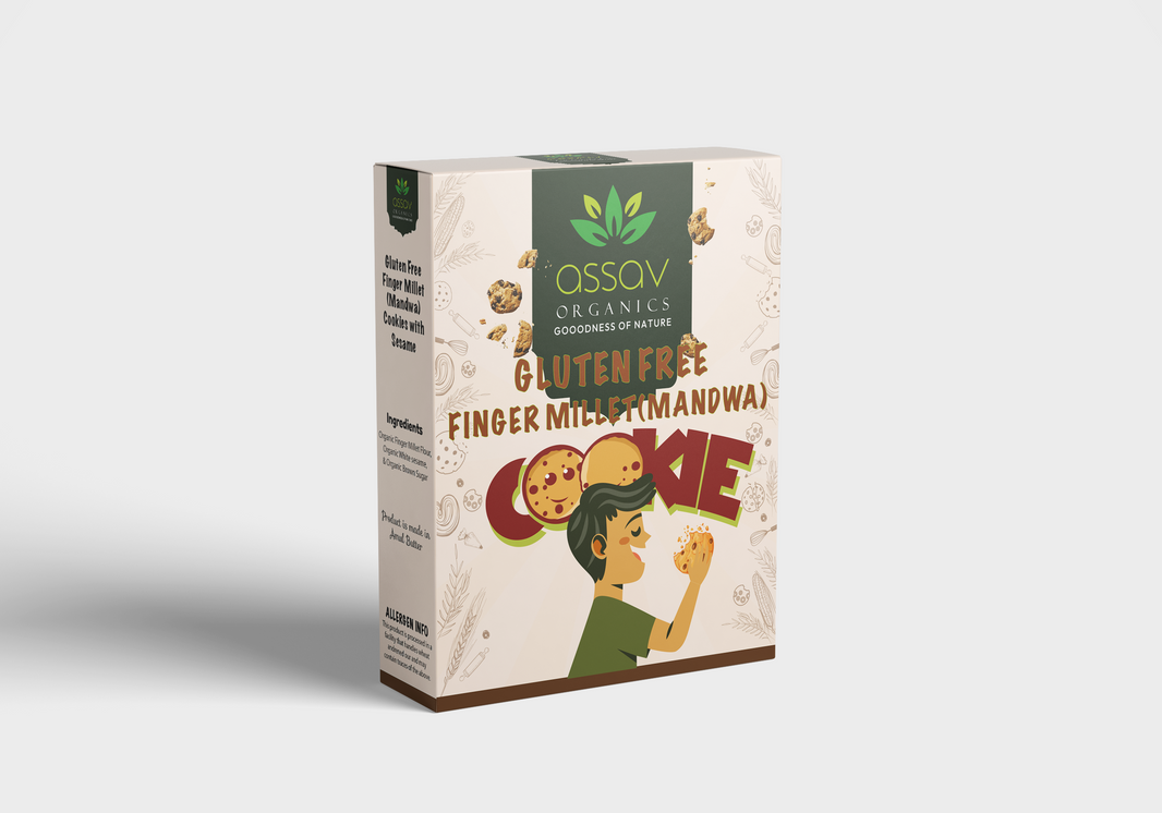 Finger millet (mandwa) gluten free cookies