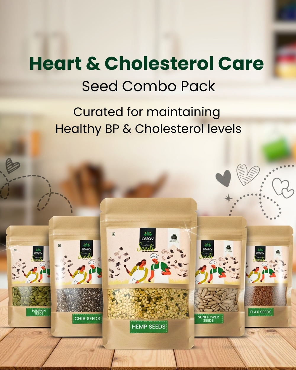Heart & Cholesterol Care Seed Combo