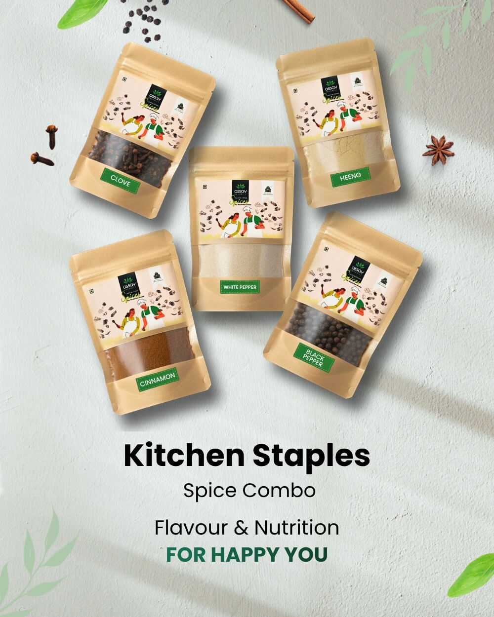 Kitchen Staples Spice Combo