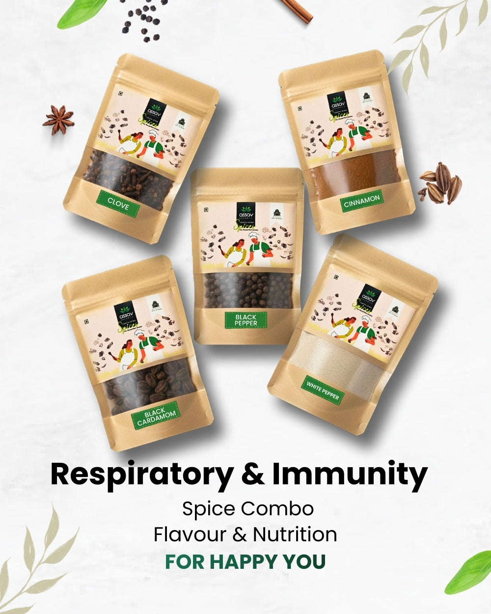 Respiratory & Immunity Spice Combo