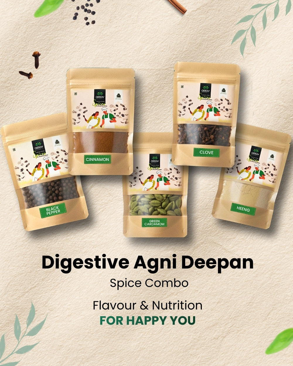 Digestive Agni Deepan Spice Combo