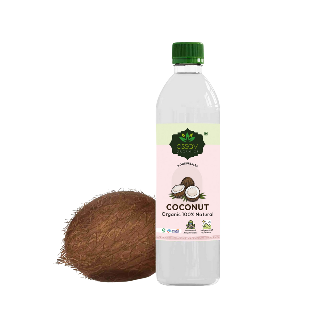 Virgin coconut oil- wood pressed