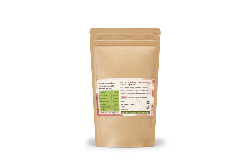 Wheat Flour (Khapli) - 500 gm