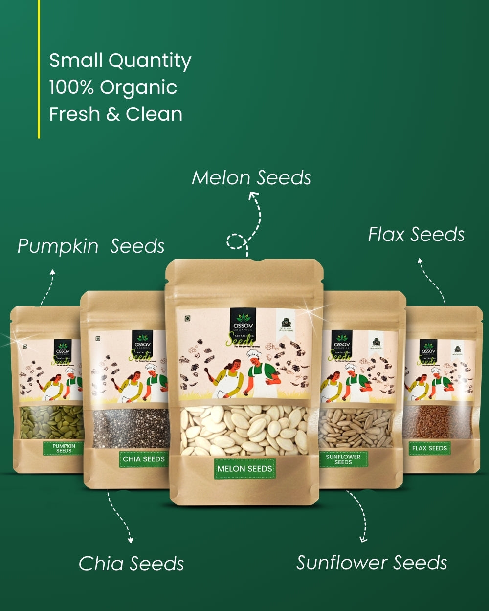 Premium Protein & Energy Seed Combo