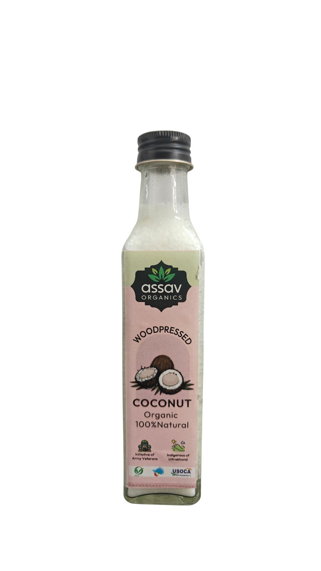 Coconut oil- wood pressed