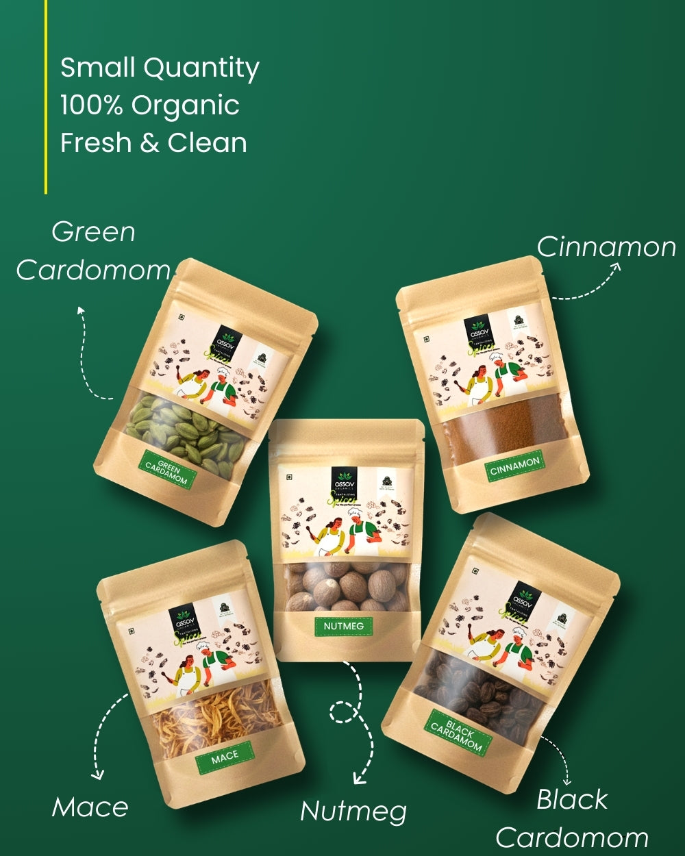 Vata Pacifying Warming Spice Combo